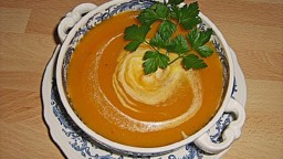 Recepta de cuina de Sopa de patates amb carabassa