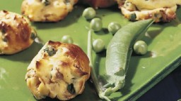 Recepta de cuina de Panets de pèsols i pernil