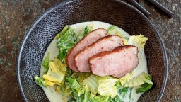 Recepta de cuina de Pits d'ànec amb col xinesa