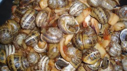 Recepta de cuina de Cargols amb sèpia i cansalada