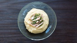 Recepta de cuina de Puré de patates a la carbonara