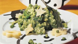 Recepta de cuina de Risotto verd amb formatge Sbrinz