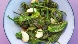 Recepta de cuina de Pebrots de Padró fregits