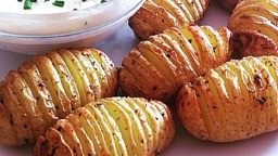 Recepta de cuina de Patates al forn amb quark a les herbes