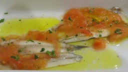 Recepta de cuina de Seitons marinats amb vinagre i tomàquet