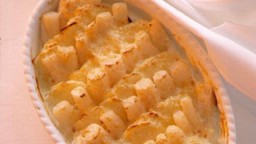 Recepta de cuina de Gratinat de salsifís i patates