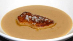Recepta de cuina de Foie fresc amb crema de ceps