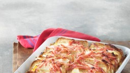 Recepta de cuina de Gratin de pera amb formatge de raclet