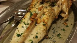 Recepta de cuina de Rap a la planxa amb all i julivert