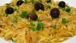 Bacalhau à bras