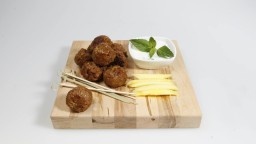 Recepta de cuina de Boles índies amb Raïta a la menta