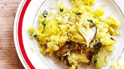 Recepta de cuina de Arròs fregit amb bolets