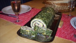 Recepta de cuina de Rotllo de salmó amb espinacs