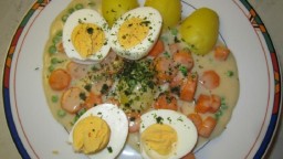 Recepta de cuina de Estofat de pastanagues i ous