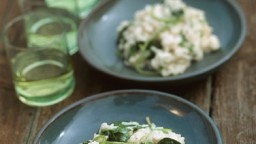 Recepta de cuina de Risotto d'espinacs frescos