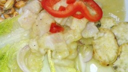 Recepta de cuina de Ceviche peruà de corball