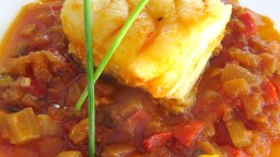 Recepta de cuina de Bacallà amb samfaina