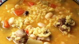 Recepta de cuina de Arròs amb fesols i naps