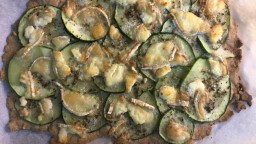 Recepta de cuina de Pizza de carbassó i formatge de cabra