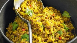 Recepta de cuina de Arròs i llenties a l'estil indi