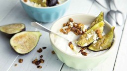 Recepta de cuina de Skyr amb cruix i figues
