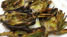 Recepta de cuina de Carxofes a la brasa
