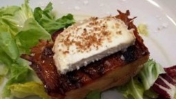 Recepta de cuina de Pastís d'escalivada amb formatge de cabra
