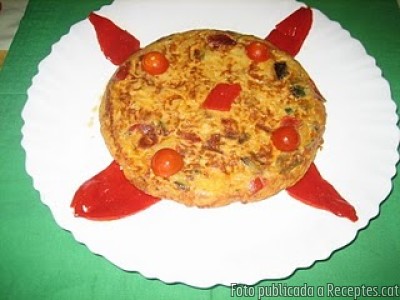 Recepta de cuina de Tortilla paisana
