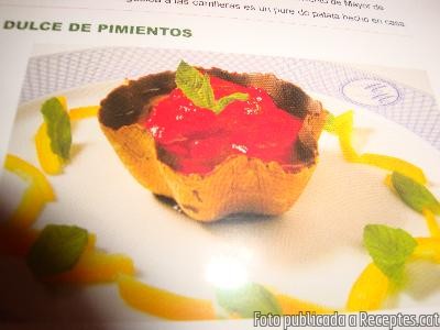 Recepta de cuina de Dolç de pebrot