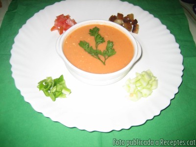 Recepta de cuina de Gazpaxo andaluz