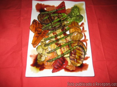 Recepta de cuina de Parrillada de verduras