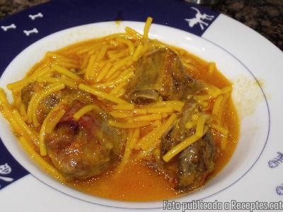 Recepta de cuina de Fideus a la cassola