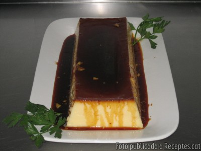 Recepta de cuina de Flan de huevo