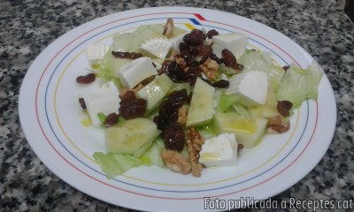 Recepta de cuina de Amanida Delícia  (Sopar  Lleuger)