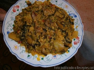 Arròs de pagès   (  recepta de l'àvia )