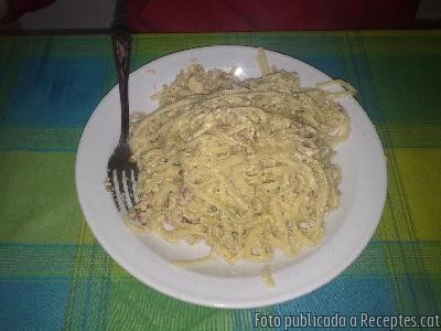 Recepta de cuina de Carbonara