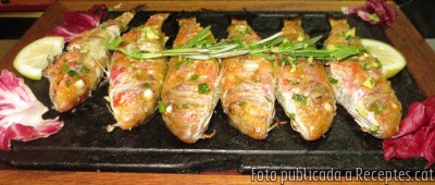 Recepta de cuina de Rogers ( molls ) a la brasa