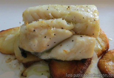 Recepta de cuina de Llom de bacallà al forn
