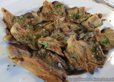 Recepta de cuina de Gírgoles de panical a la planxa