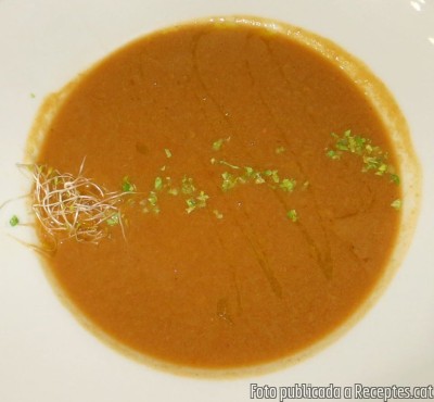 Recepta de cuina de Crema de llamàntol