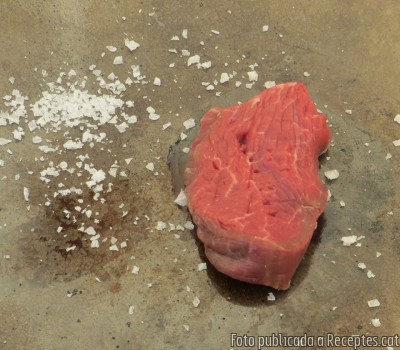 Recepta de cuina de Filet de vaca gallega a la sal