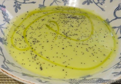 Recepta de cuina de Vichyssoise de poma