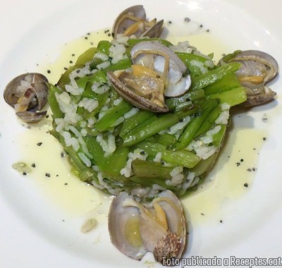 Recepta de cuina de Borratges amb cloïsses i arròs del Delta