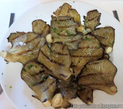 Recepta de cuina de Gírgoles a la planxa