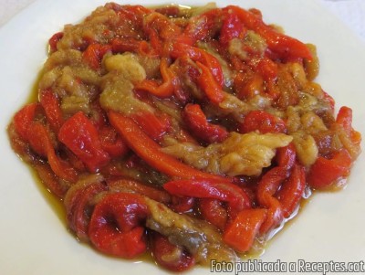 Recepta de cuina de Escalivada al forn sense ceba