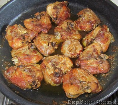 Recepta de cuina de Confit de sobrecuixes de pollastre en conserva