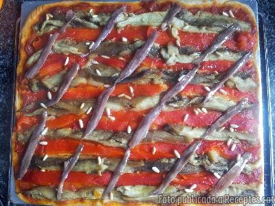 Coca d'escalivada