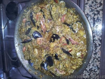 Paella marinera