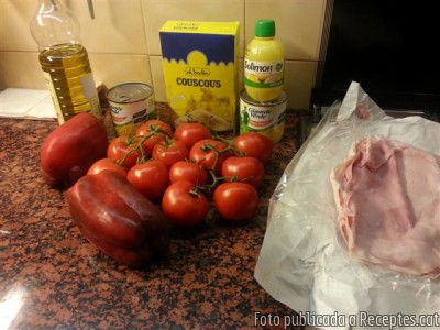 Recepta de cuina de Taboulé amb pernil dolç