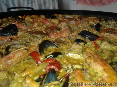 Recepta de cuina de Paella mixta